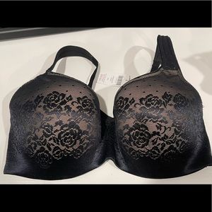 Black Full Coverage Soma Bra
